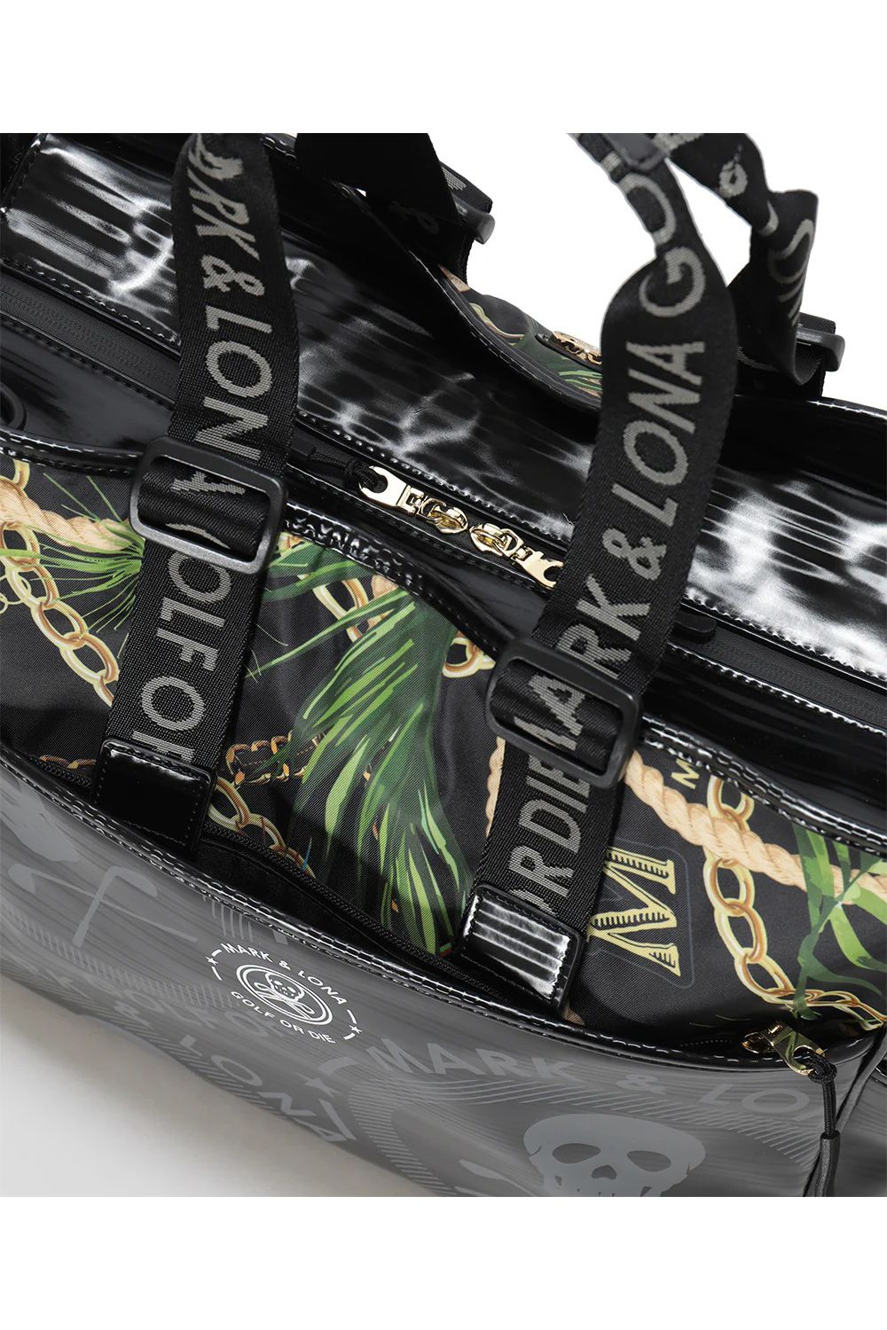 【2026SS 木村拓哉さん着用 VOL.7】 RIVIERA TOTE BAG / ボタニカルグラフィック 2WAYトートバッグ (ブラック)
