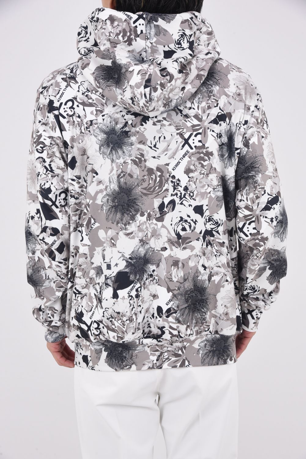 【期間限定ポイント10倍】【25AW】 FLOWER CAMO FULL ZIP HOODIE / フラワーカモ フルジップパーカー (オフホワイト)