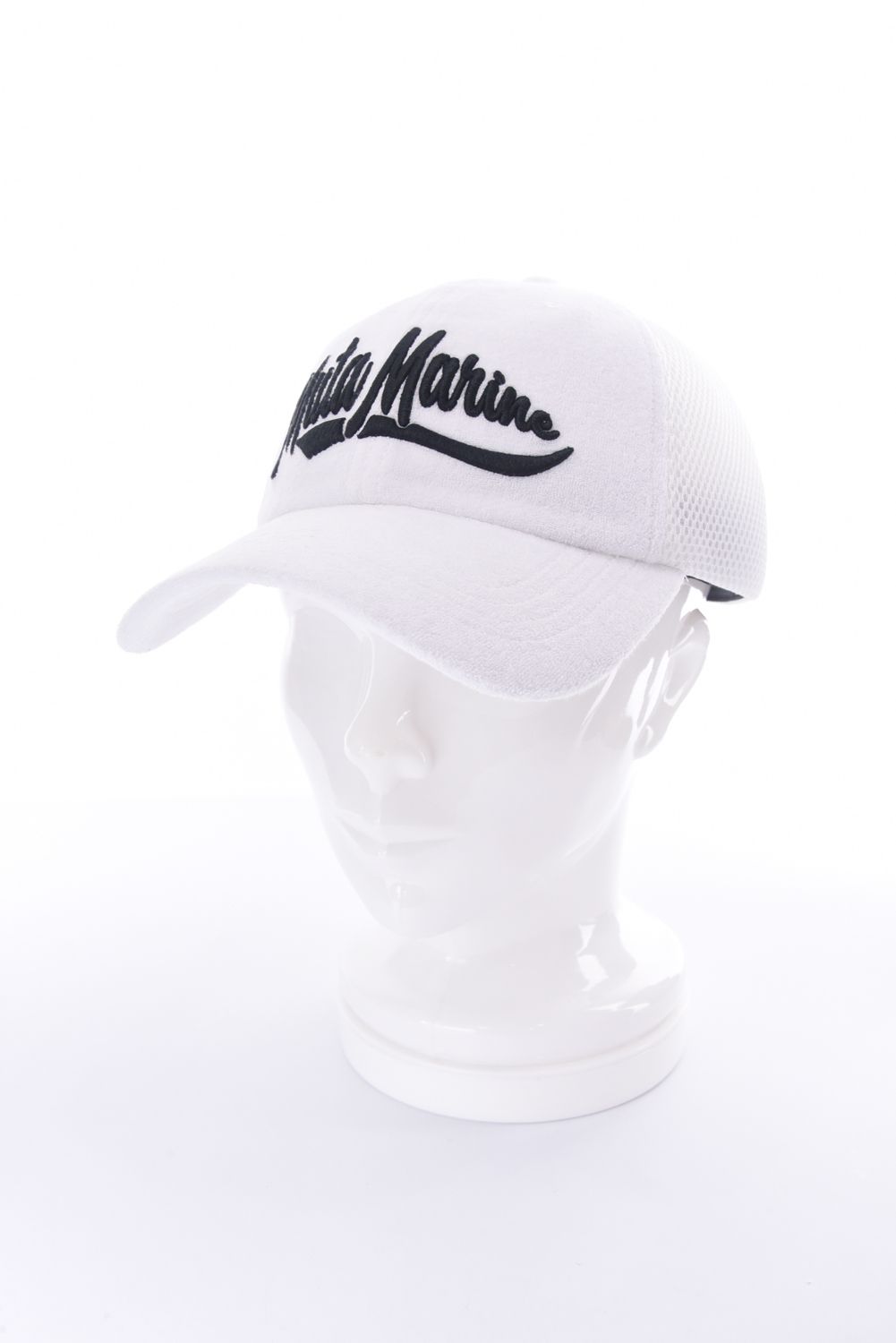 PILE MESH CAP / パイルメッシュ キャップ (ホワイト)