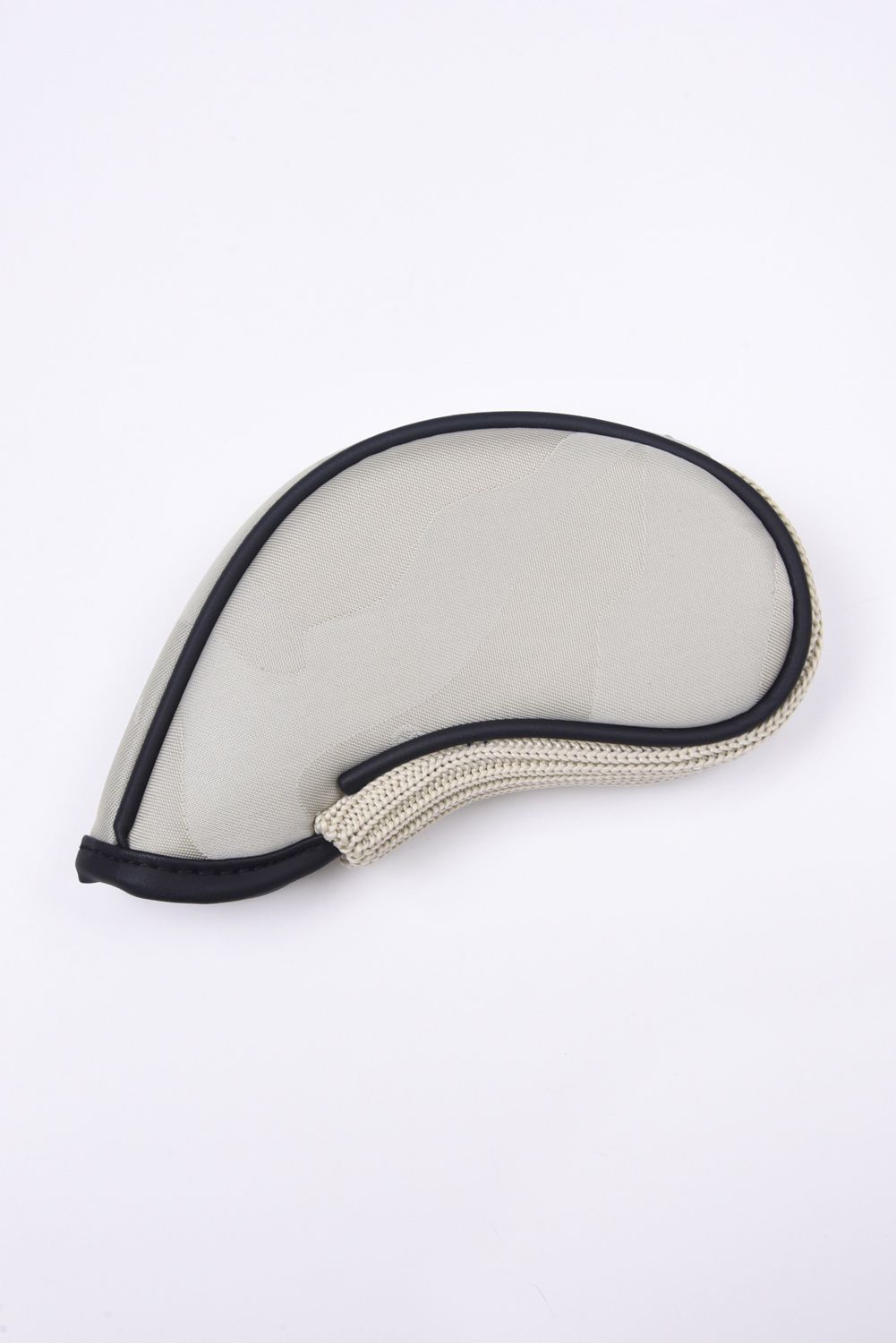 PREMIUM GAUGE IRON COVER / コーデュラナイロン レザーパイピング オリジナルカモジャカード アイアンカバー9個セット (アイスグレー)