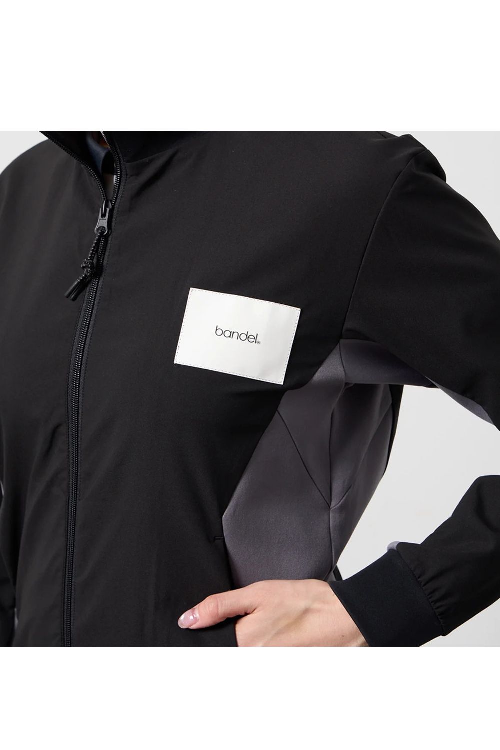 【26AW】 【レディース】 BICOLOR SWITCH BLOUSON / バイカラー スウィッチ ブルゾン (ブラック)
