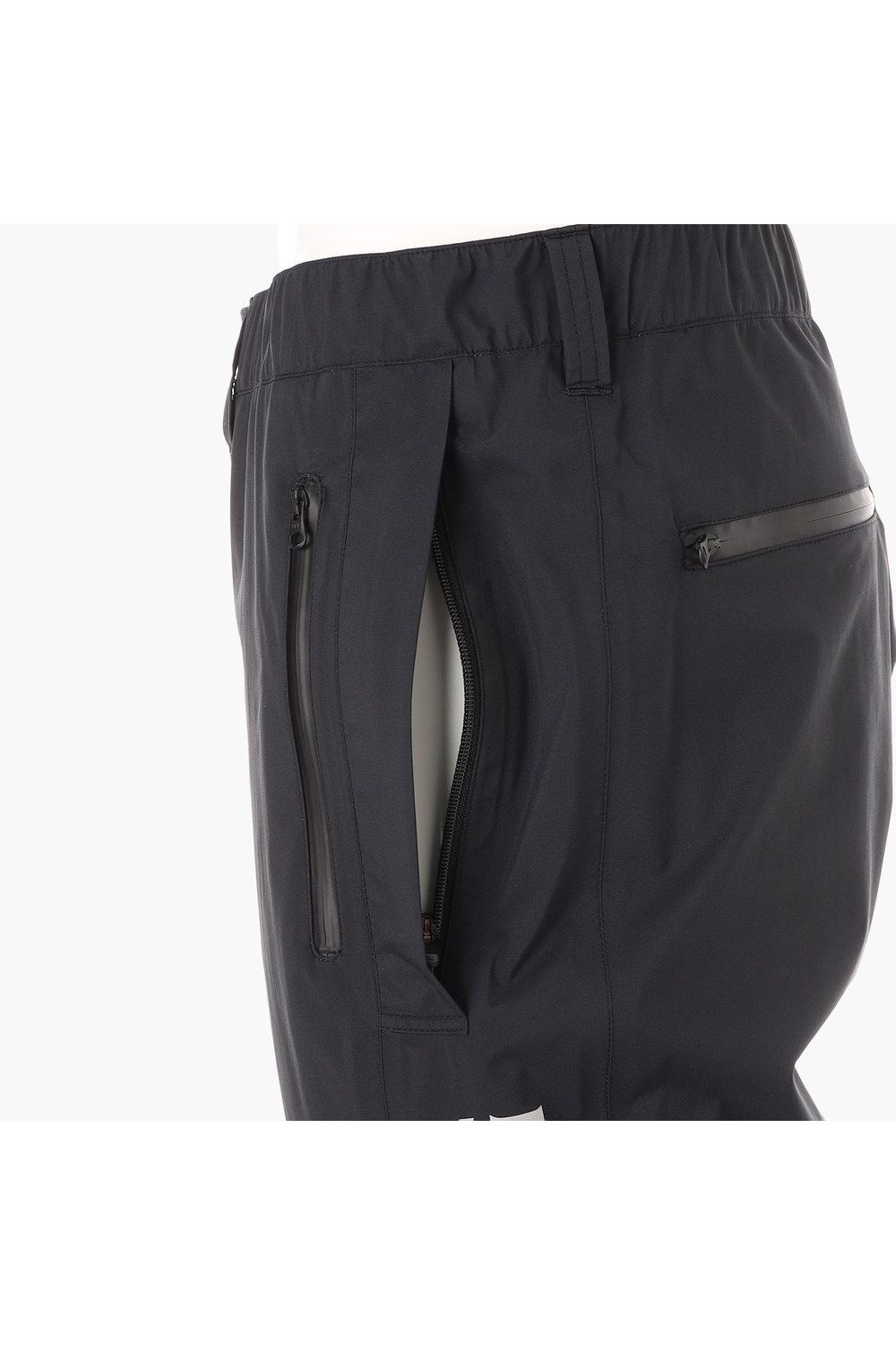【26SS】 MEN'S WATERPROOF PANTS / マイクロリップナイロン レインパンツ (ブラック)