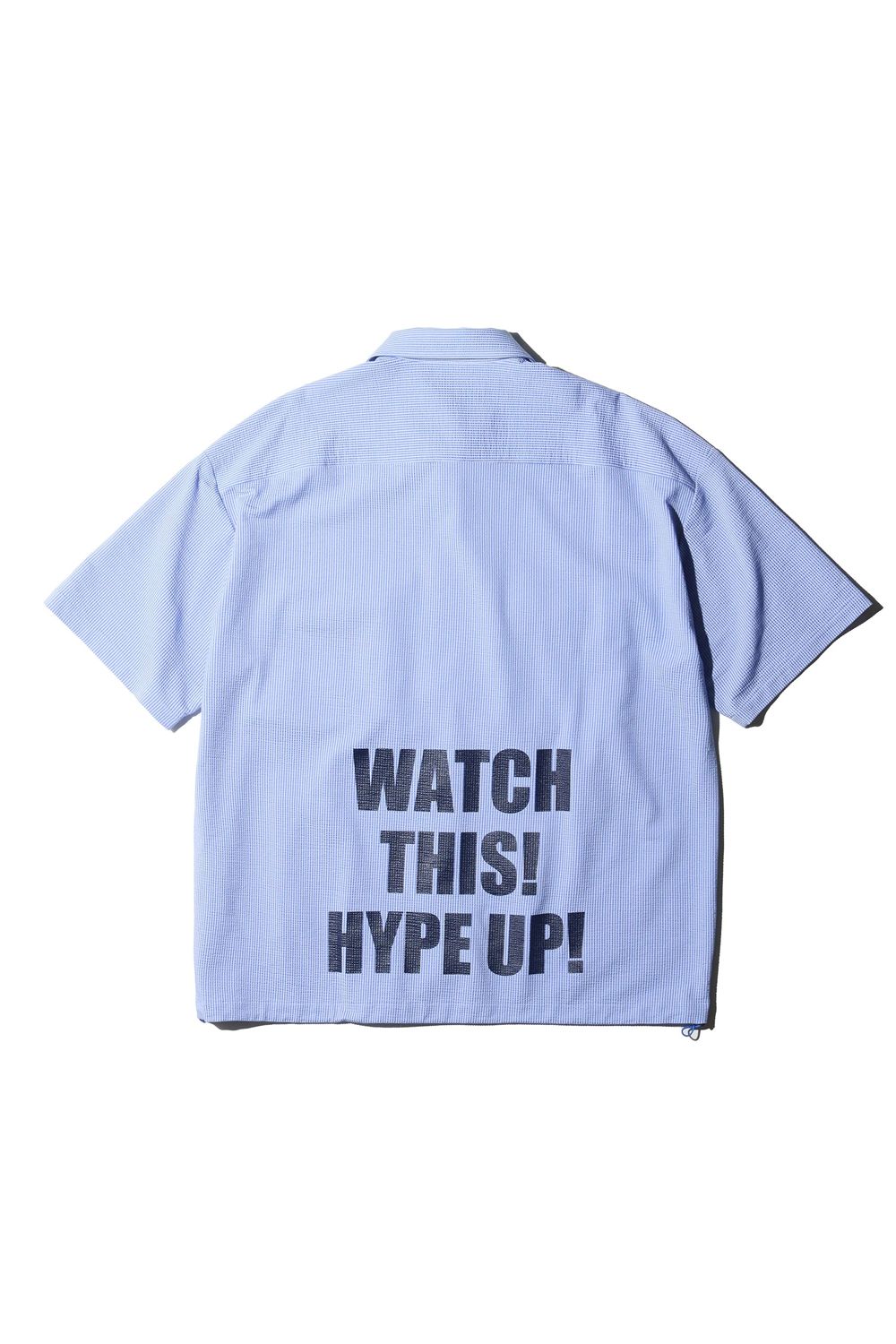 【26SS】 KNIT SOCCER SHIRT / ニットサッカー シャツ （クリアブルー）