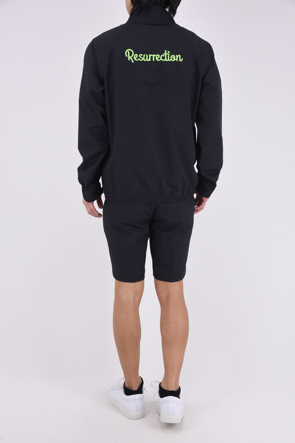 【26SS】 NEON SHORT PANTS / ネオンシリーズ ブランドロゴ ショートパンツ (ブラック)*