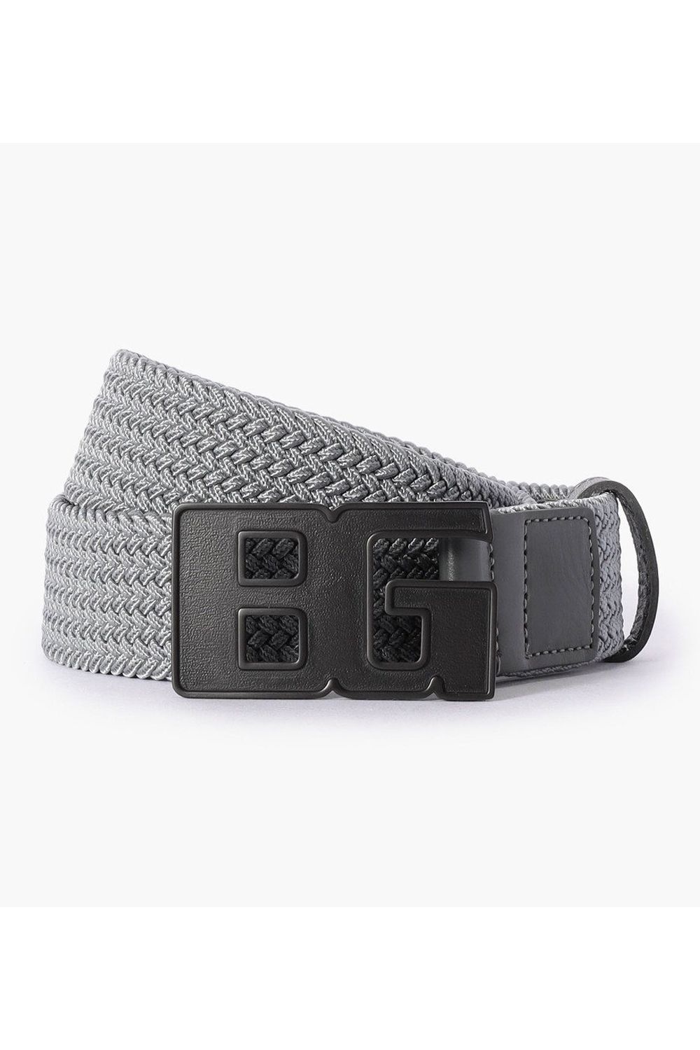 【26SS】 MEN'S BG BUCKLE MESH BELT / BGバックル メッシュベルト (グレー)