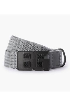 【26SS】 MEN'S BG BUCKLE MESH BELT / BGバックル メッシュベルト (グレー)
