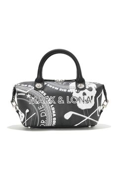 【26SS】 ATLAS CONVERTIBLE CART BAG / アイアンスカル シンセティックレザー 2WAYカートバッグ (ブラック) (2月18日入荷予定)