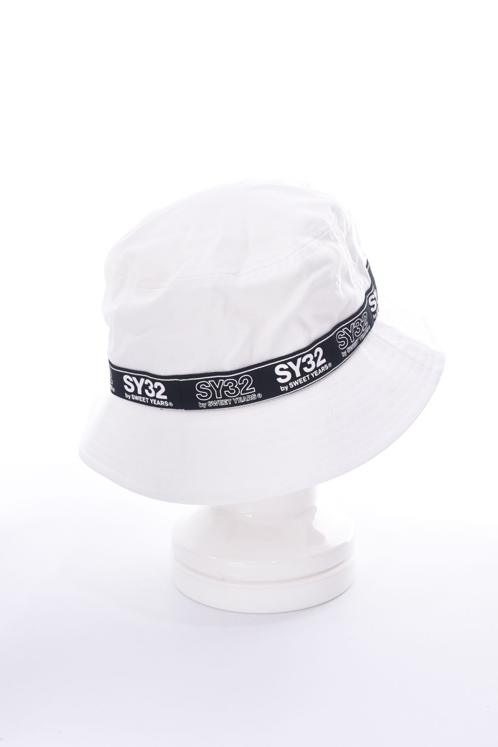 SY32 by SWEET YEARS GOLF - TAPE LOGO BUCKET HAT / ロゴラインテープ