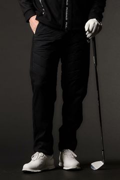 【2025AW】 113 GOLF DOWN PANTS / ブランドロゴ ダウンパンツ (ブラック) (11月入荷予定)
