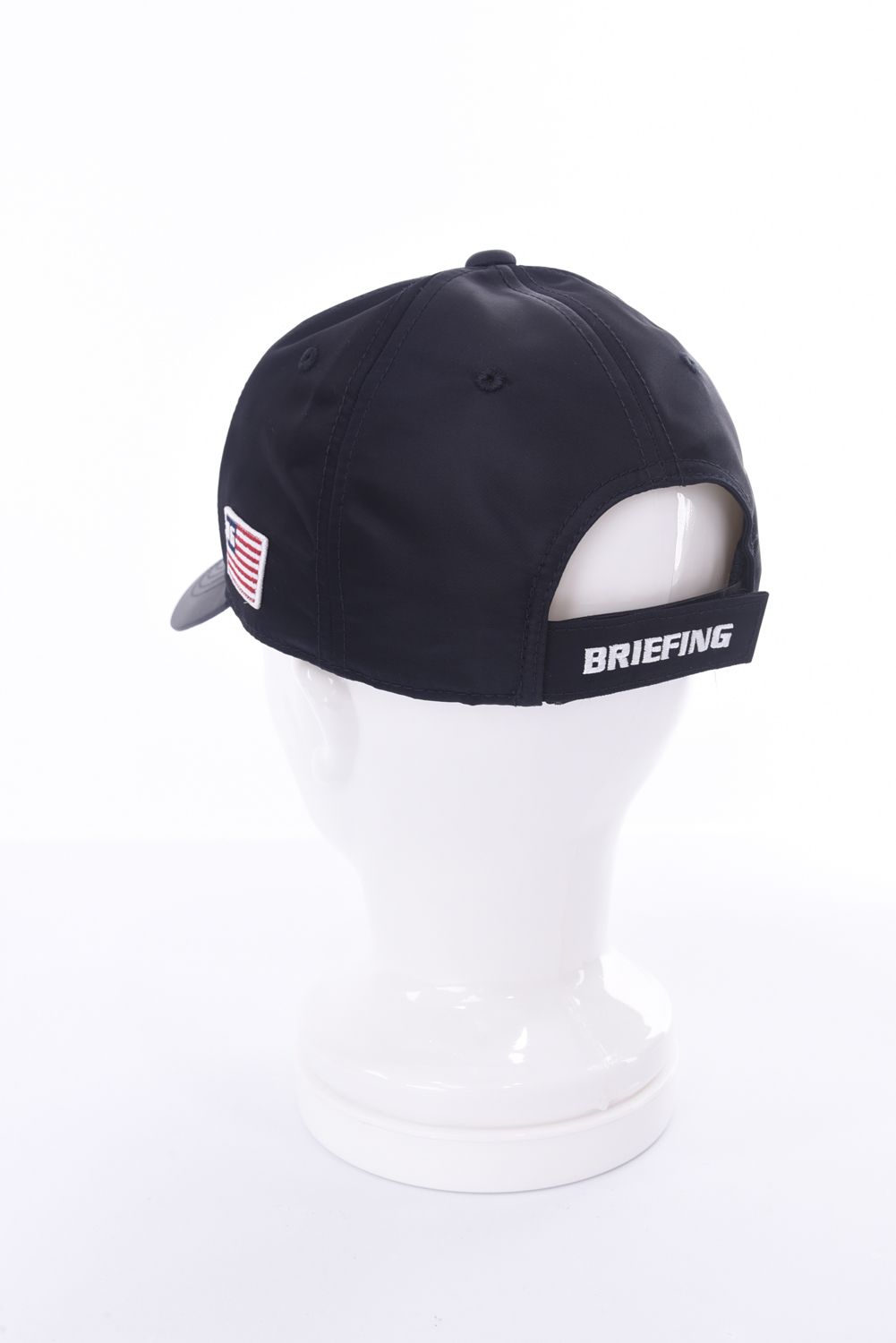 MENS TWILL INITIAL CAP / イニシャル ワッペン キャップ (ブラック)