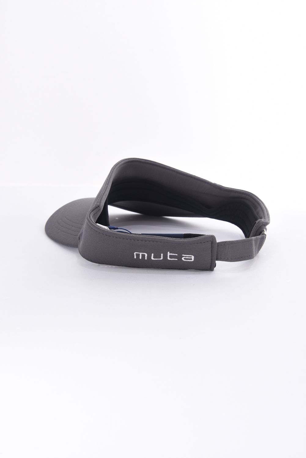muta - SWEAT VISOR / スウェット素材 ウェーブロゴ サン