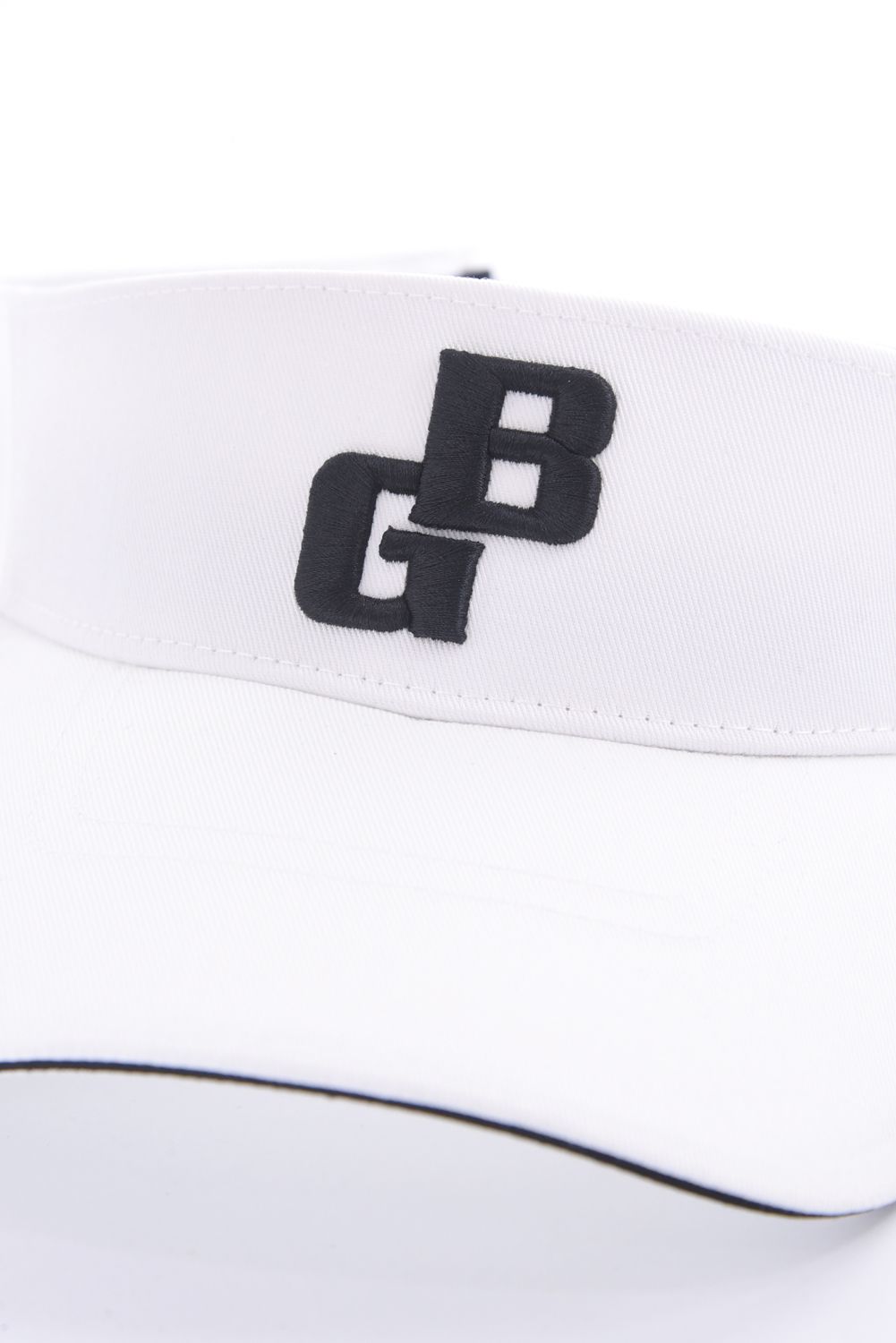 【26SS】 MEN’S BG LOGO VISOR / BGロゴ サンバイザー (ホワイト)