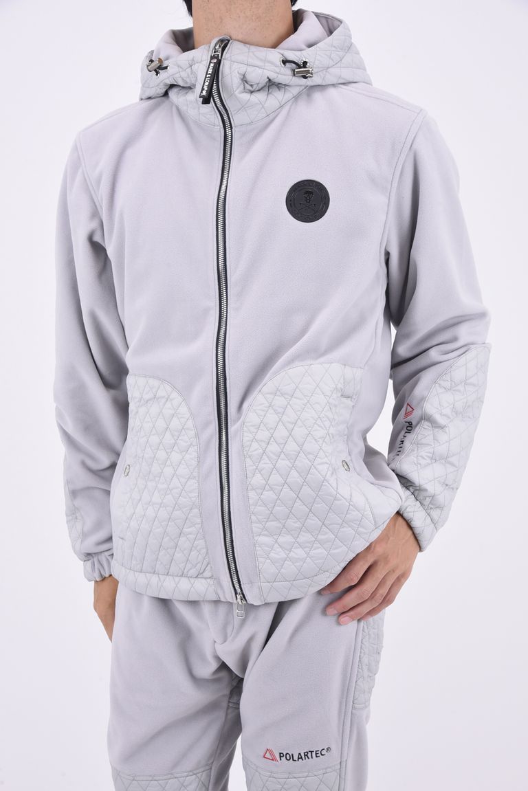 MARK&LONA - BLOUSON / フリース素材 / キルティング ジップアップ  