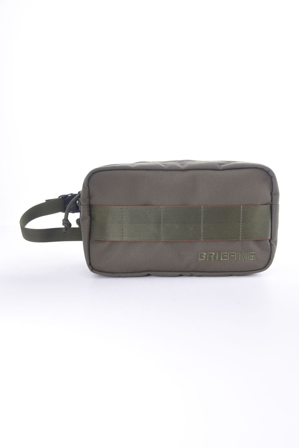 【NEW STANDARD SERIES】 DOUBLE ZIP POUCH STD / ダブルジップ ポーチ (レンジャーグリーン)