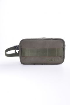 【NEW STANDARD SERIES】 DOUBLE ZIP POUCH STD / ダブルジップ ポーチ (レンジャーグリーン)