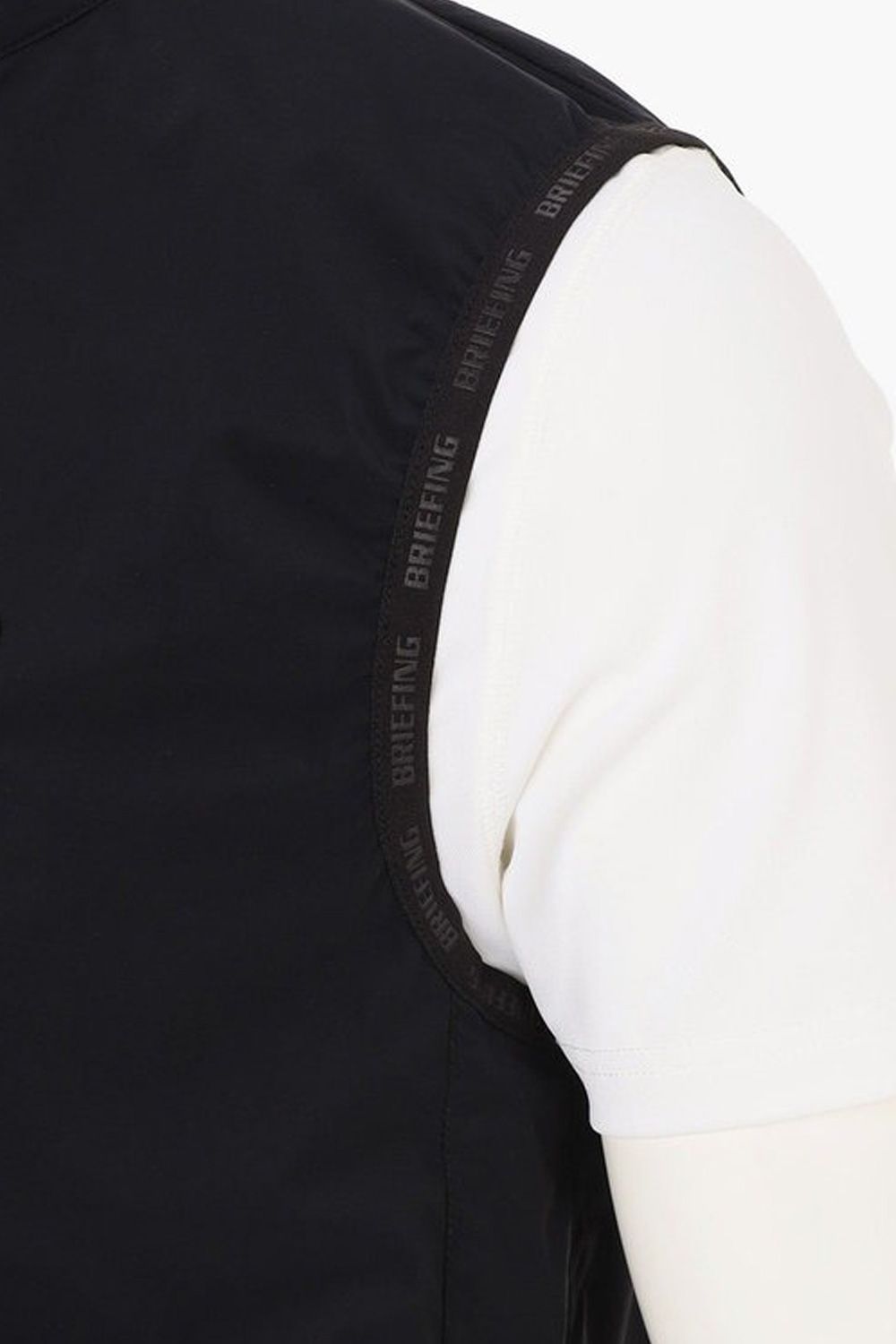 【26SS】 MEN'S POCKTABLE WIND VEST / 4WAYストレッチタフタ ポケッタブル ライトベスト (ブラック)