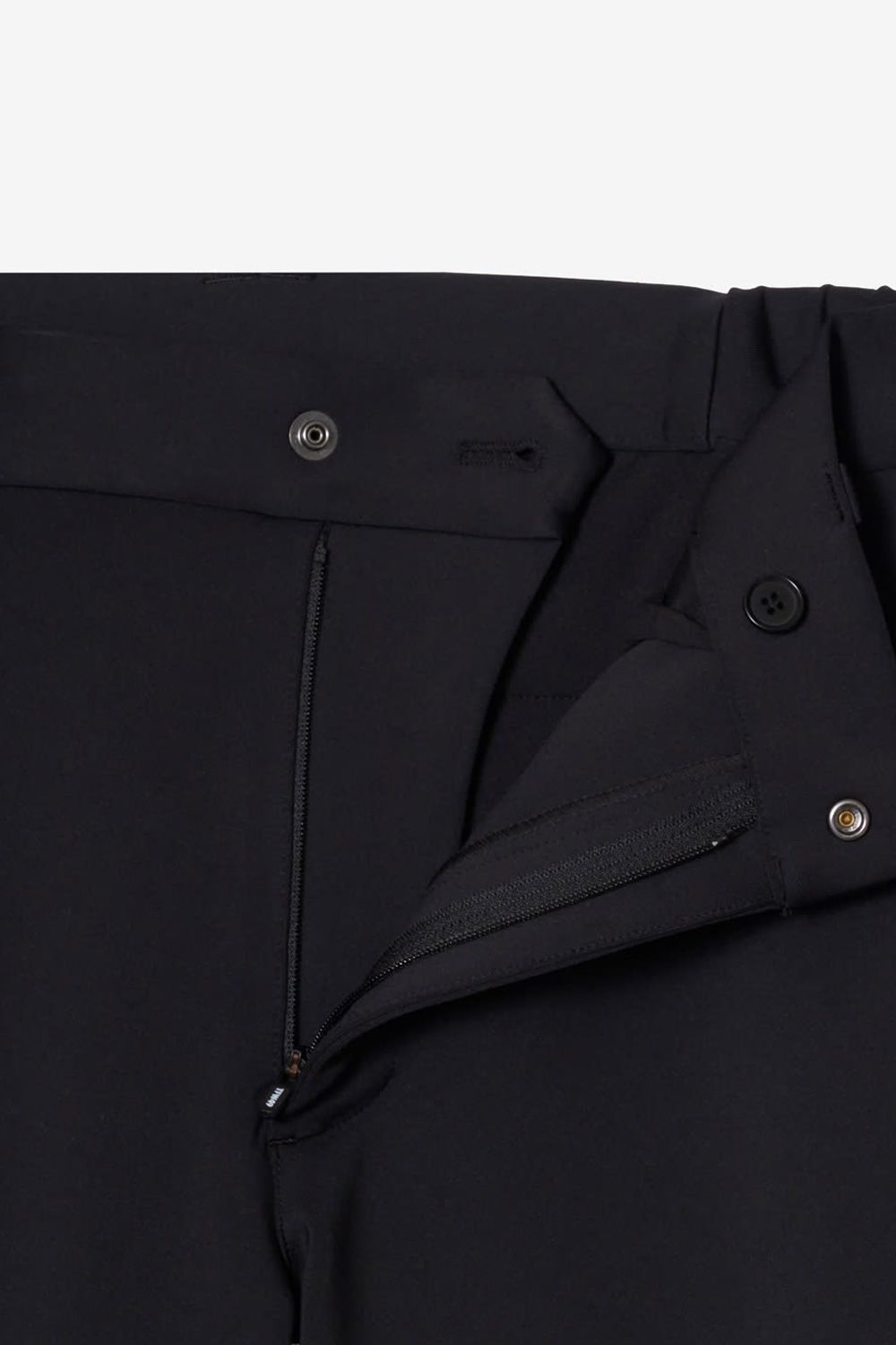 【26AW】 LUXURY ACTIVE PANTS / ダンボールニット素材 ロングパンツ (ブラック)