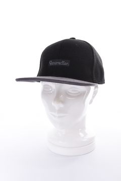 【26AW】 KNIT LIKE 2TONE CAP / ニットライク2トーンキャップ (フラット） (ブラック/グレー)