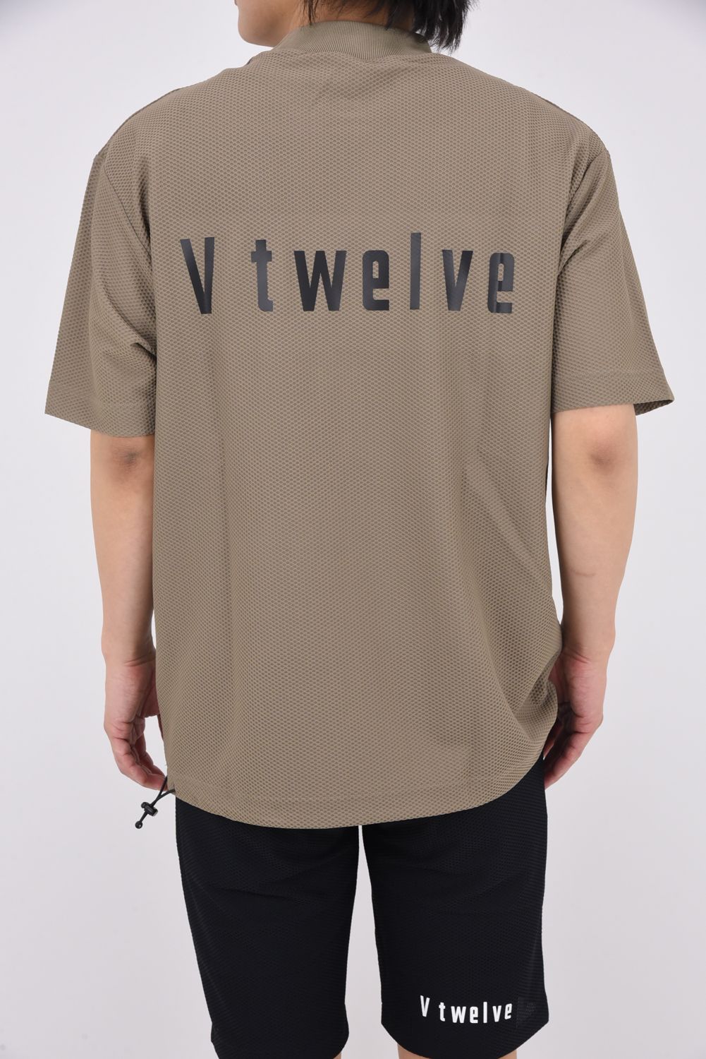 V12 - 【25SS】 COMFO MOCK / ワッフル生地 リラックスフィット