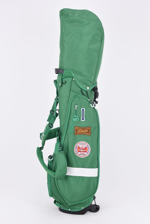 【銀行振込・代金引換不可】【返品・交換不可】【数量限定生産】 STAND CADDY BAG /  オリジナルワッペン スタンド式キャディバッグ (ダーナポイントグリーン)