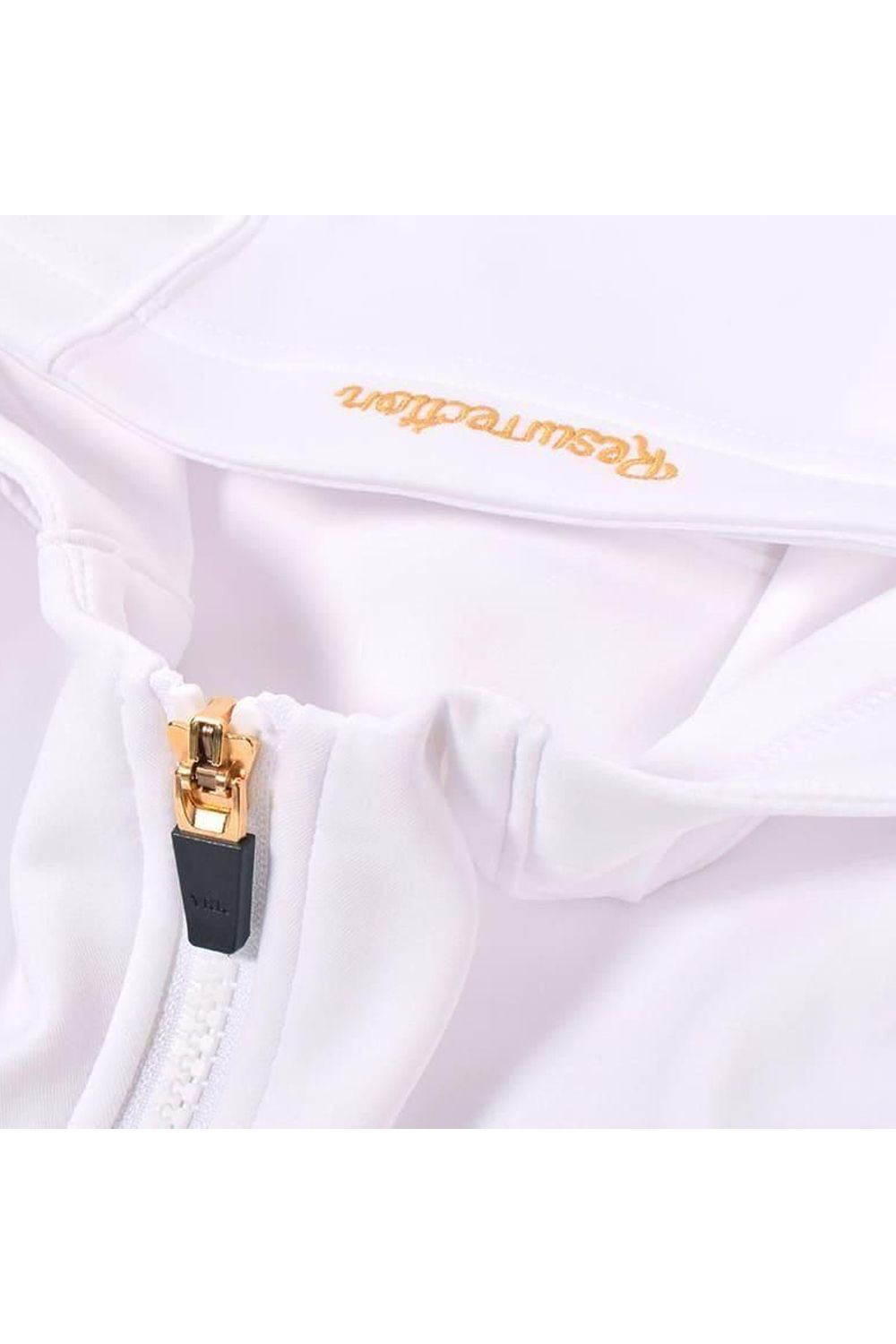 【26SS】【レディース】 GM ACCENT LINE ZIP UP PARKER / モノトーンシリーズ アクセントライン ジップアップパーカー (ホワイト)*