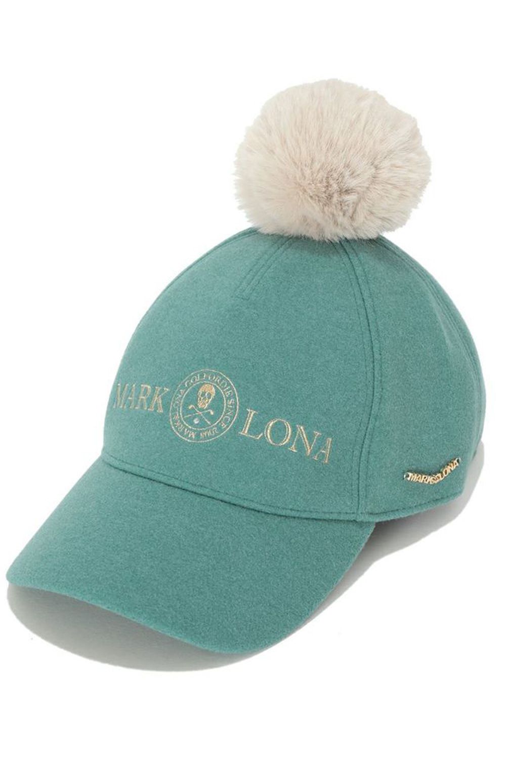 【レディース】ATLANTRIS SPARKLE POM CAP / エコファー梵天 キャップ (ミント)