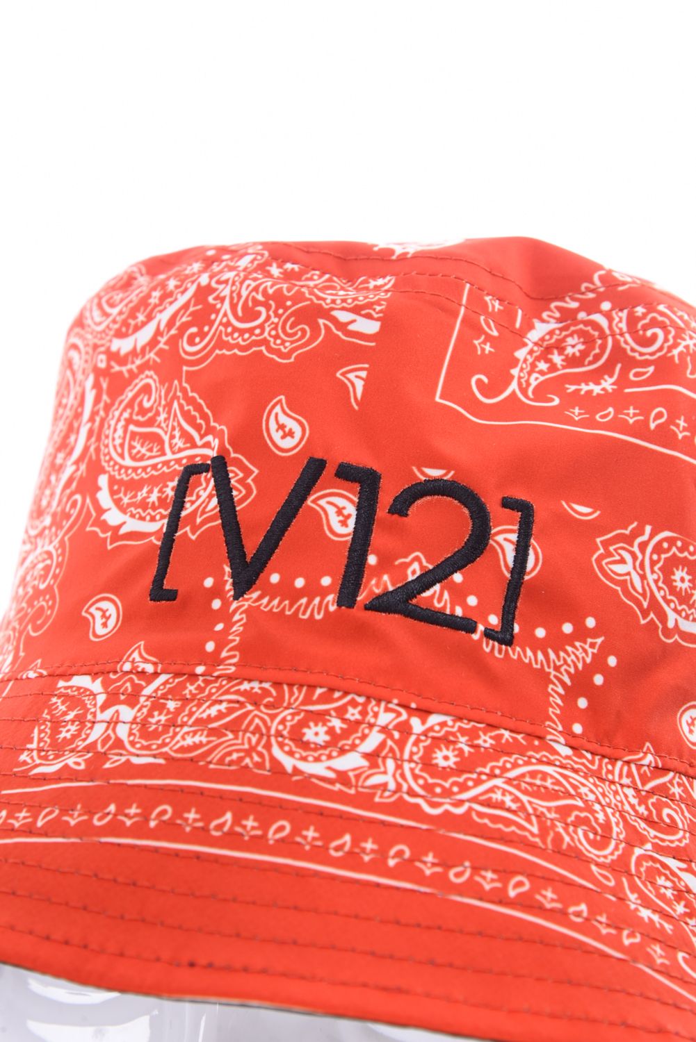 V12 - 【LEONコラボモデル】 REVERSIBLE BANDANA HAT / V12ロゴ
