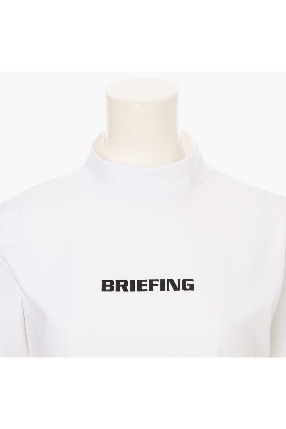 【26SS】【レディース】 WS TOUR HIGHNECK / ブランドロゴ モックネックTシャツ (ホワイト)