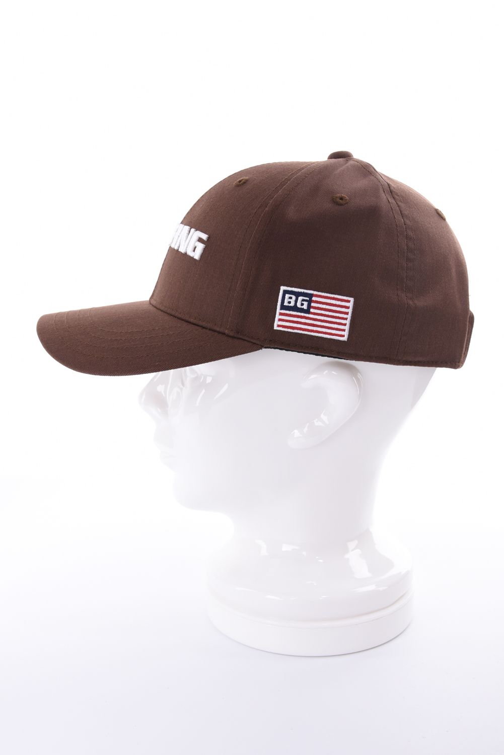 【26AW】 MEN’S BASIC CAP / ベーシック ブランドロゴ キャップ (ブラウン)