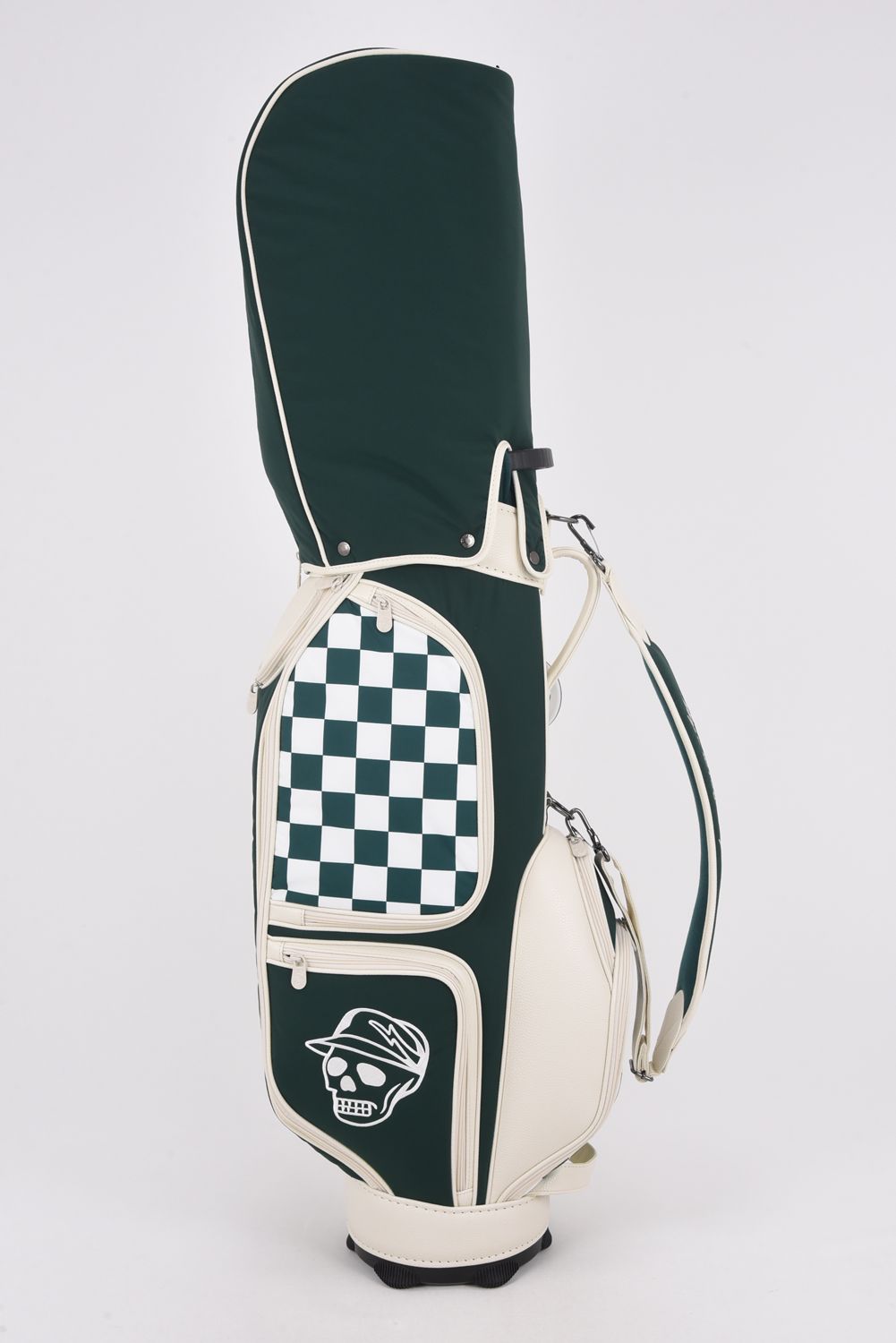 【26SS】【銀行振込・代金引換不可】【返品・交換不可】 DVG JTG CADDIE BAG / チェッカー スタンドタイプ キャディバッグ (グリーン)