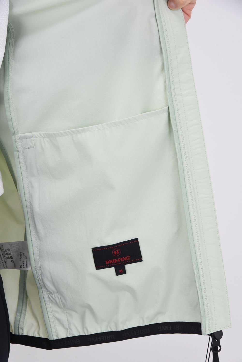 【26SS】 MEN'S POCKETABLE WIND PARKA / 4WAYストレッチタフタ ポケッタブル ライトパーカー (セージグリーン)