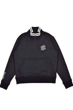 【26AW】【レディース】 HIGH-NECK ZIP SWEAT / ハイネック ジップスウェット (ブラック)*