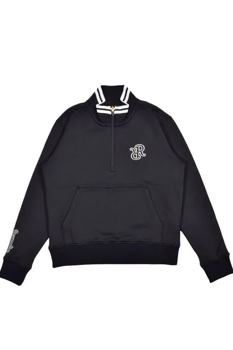 【26AW】【レディース】 HIGH-NECK ZIP SWEAT / ハイネック ジップスウェット (ブラック)*