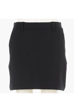【26SS】【レディース】 WOMEN’S 3D LOGO SKIRT / 3Dエンボスロゴ ストレッチジャージ スカート (ブラック)