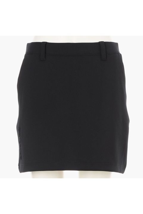 【26SS】【レディース】 WOMEN’S 3D LOGO SKIRT / 3Dエンボスロゴ ストレッチジャージ スカート (ブラック)