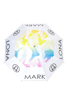 【26AW】 SHELTER CANOPY UMBRELLA / レインボーカモ 自動オープン機能 UVカット 大型アンブレラ (ホワイト)