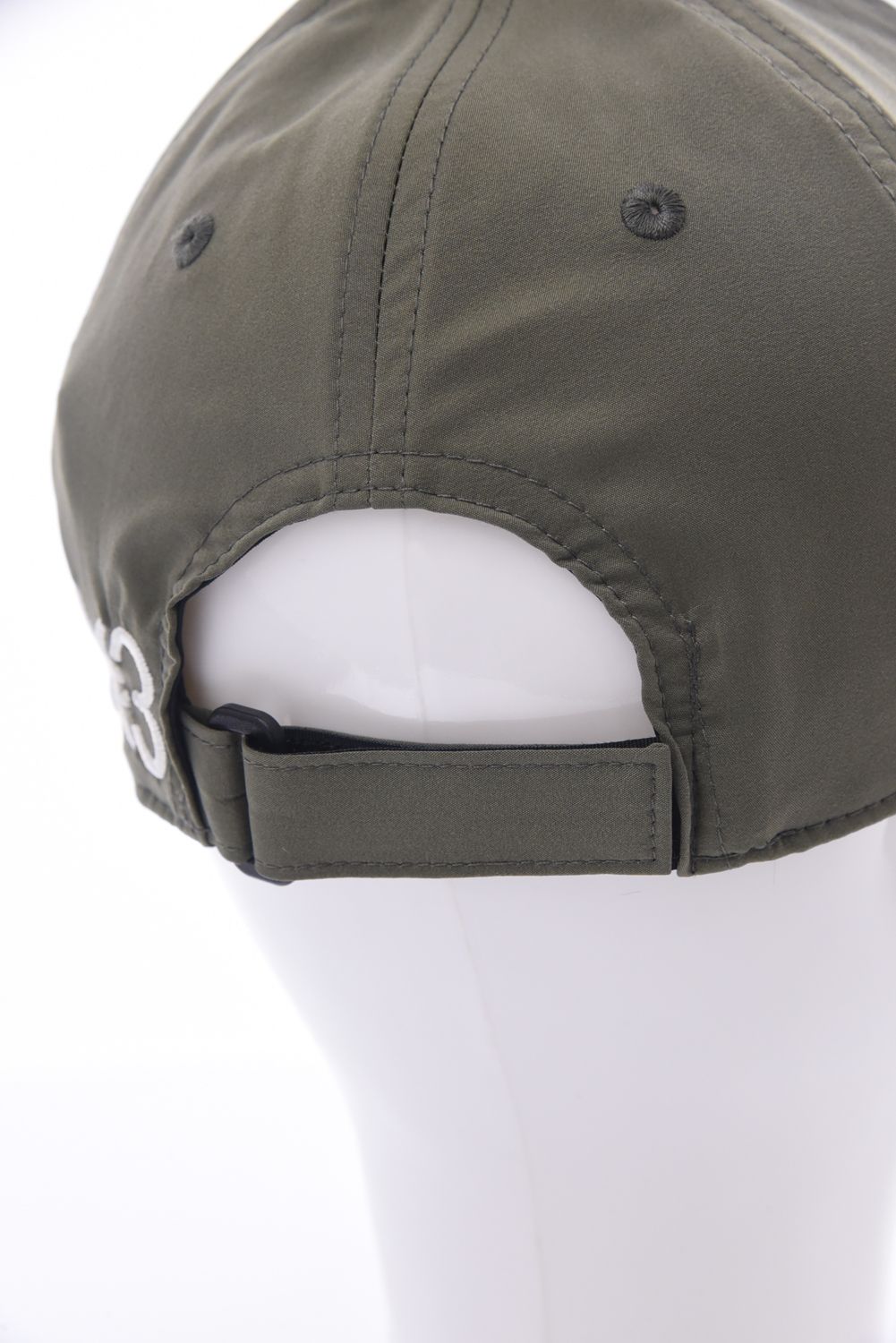 LOGO CAP / ロゴ刺繡 ベースボールキャップ (カーキ)