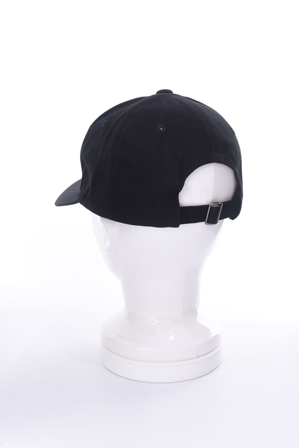 SIDE LOGO CAP / ラインストーンロゴ 6パネルキャップ  (ブラック)