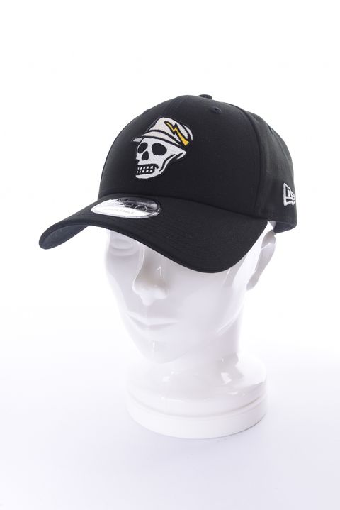 【26SS】 DVG NEWERA SKULL CAP / スカル刺繡 ベースボールキャップ (ブラック)
