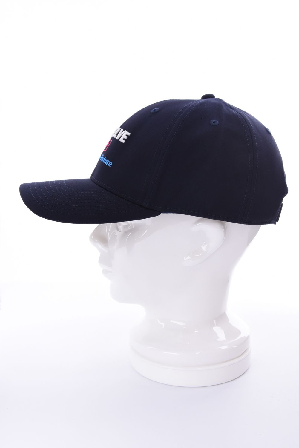 【26AW】 ETF CAP / ブランドロゴ刺繍 キャップ (ネイビー)