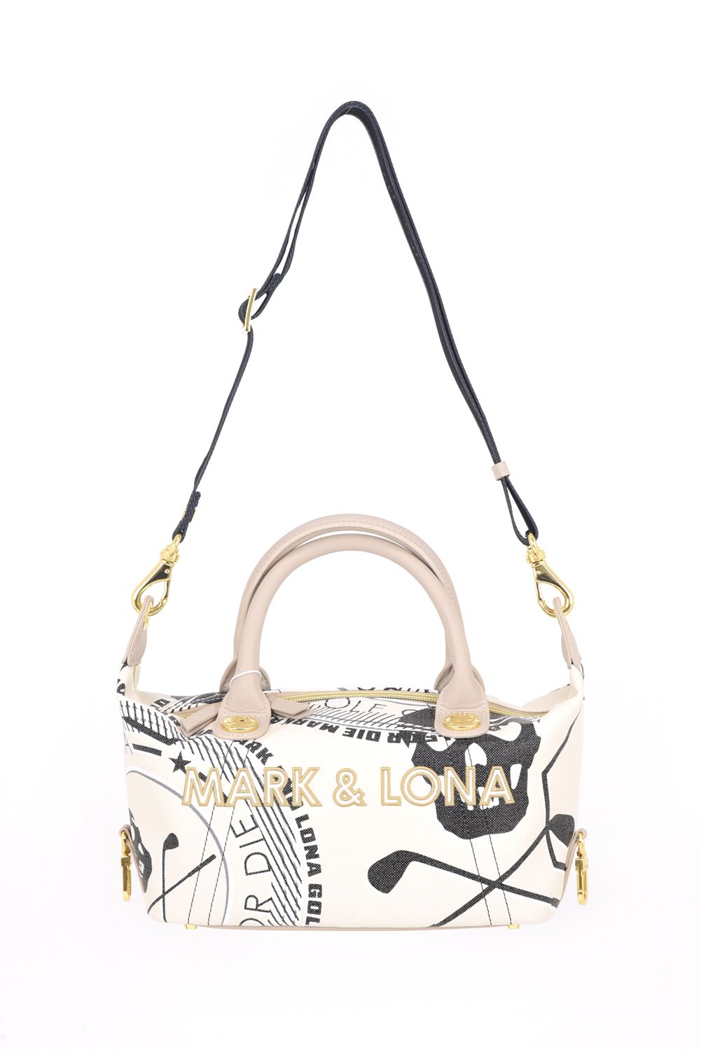 【2026SS 木村拓哉さん着用 VOL.3】 ATLAS CONVERTIBLE CART BAG / アイアンスカル シンセティックレザー 2WAYカートバッグ (ベージュ)