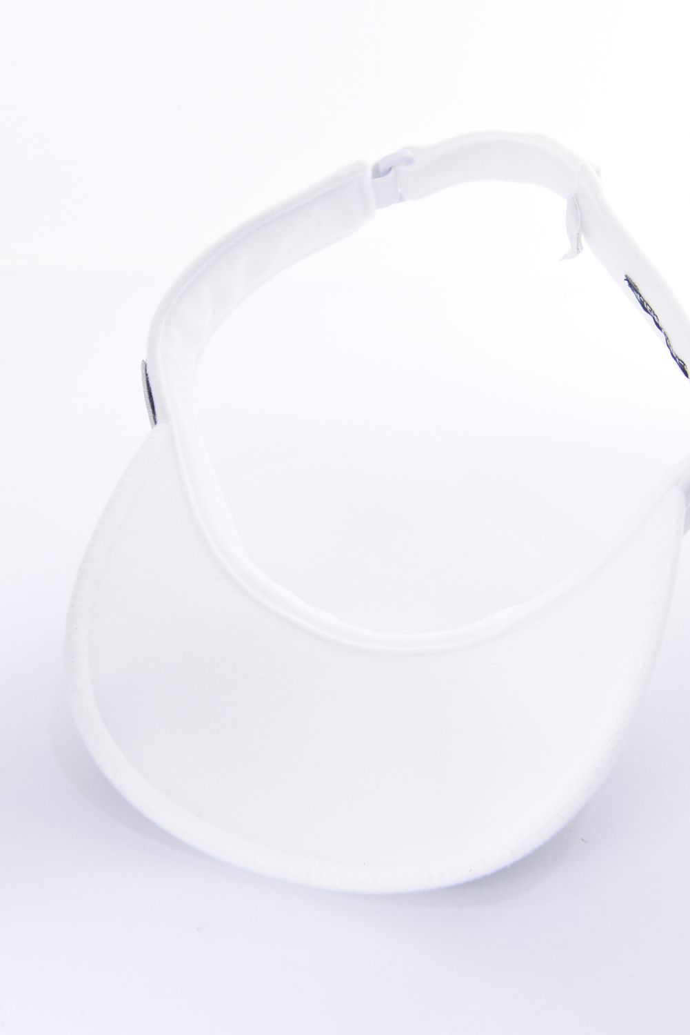 VELCRO VISOR / ブランドロゴ 刺繍 サンバイザー (ホワイト)