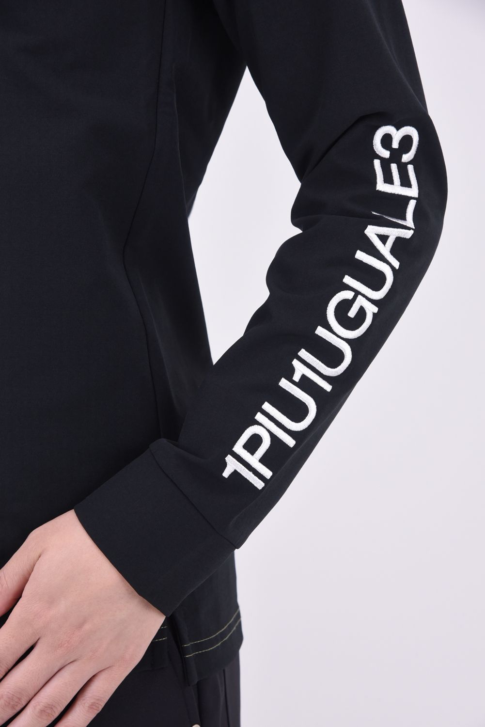 1PIU1UGUALE3 GOLF - 【レディース】 STRIPE SWITCH POLO L/S