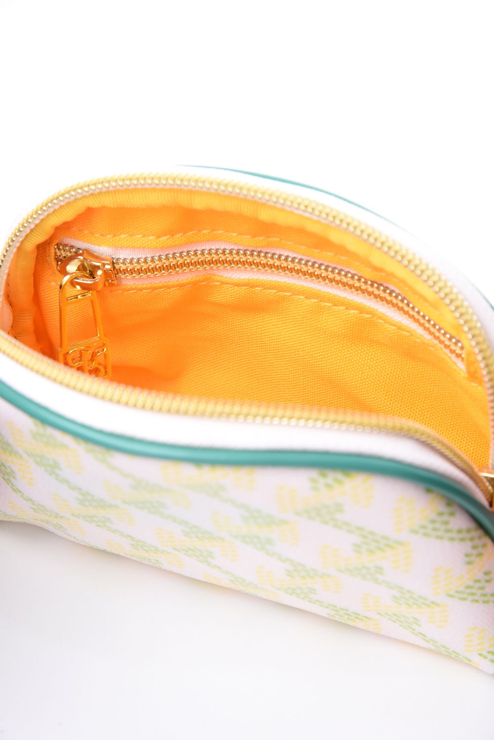 【プレゼント好適品】 KIWI PETIT (キウィ プチ)  / ブランド オリジナルテキスタイル プチ ポーチ (シトラスホワイト)*