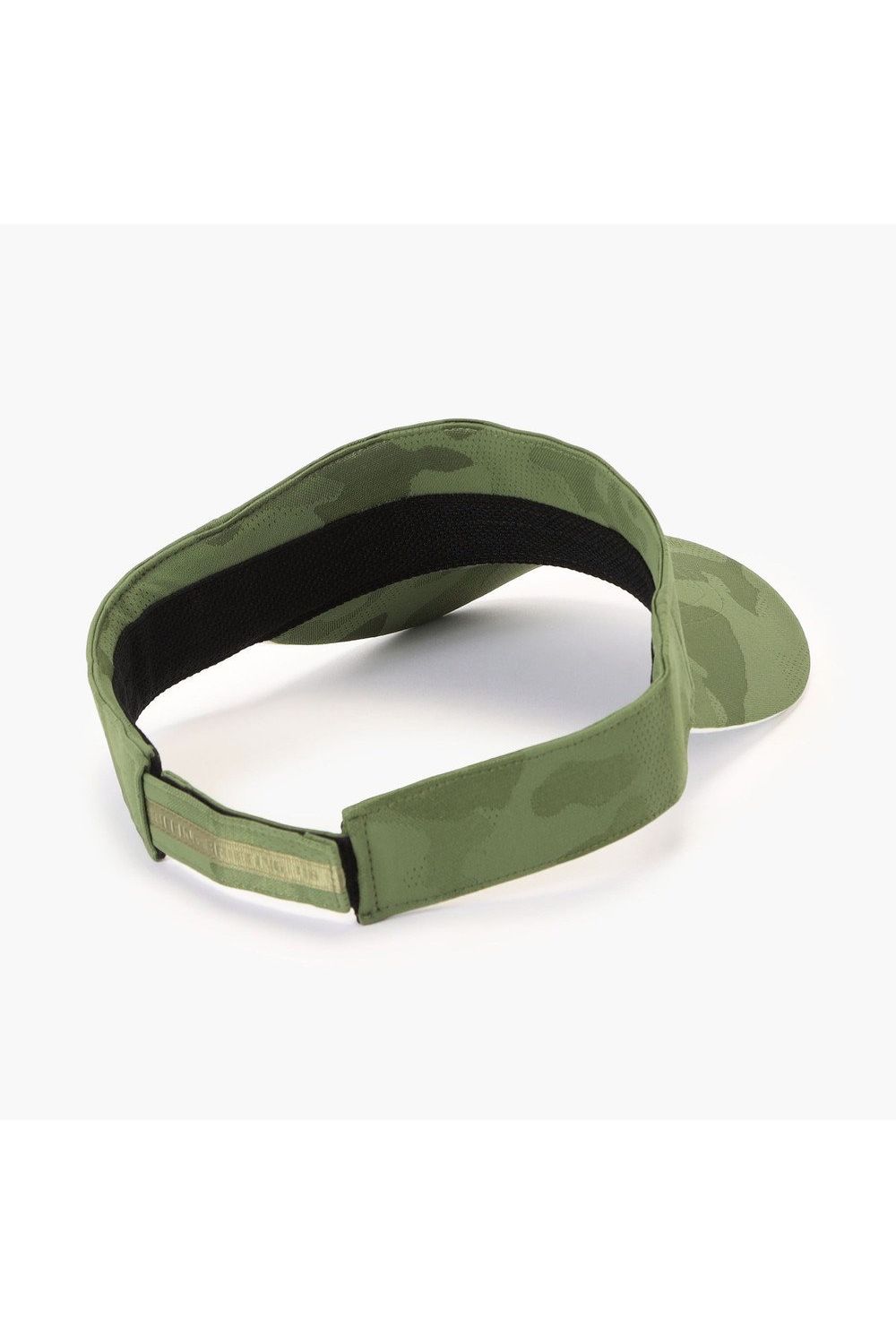 【26SS】 MEN'S CAMO JQ VISOR / カモフラージュジャカード サンバイザー (オリーブ)