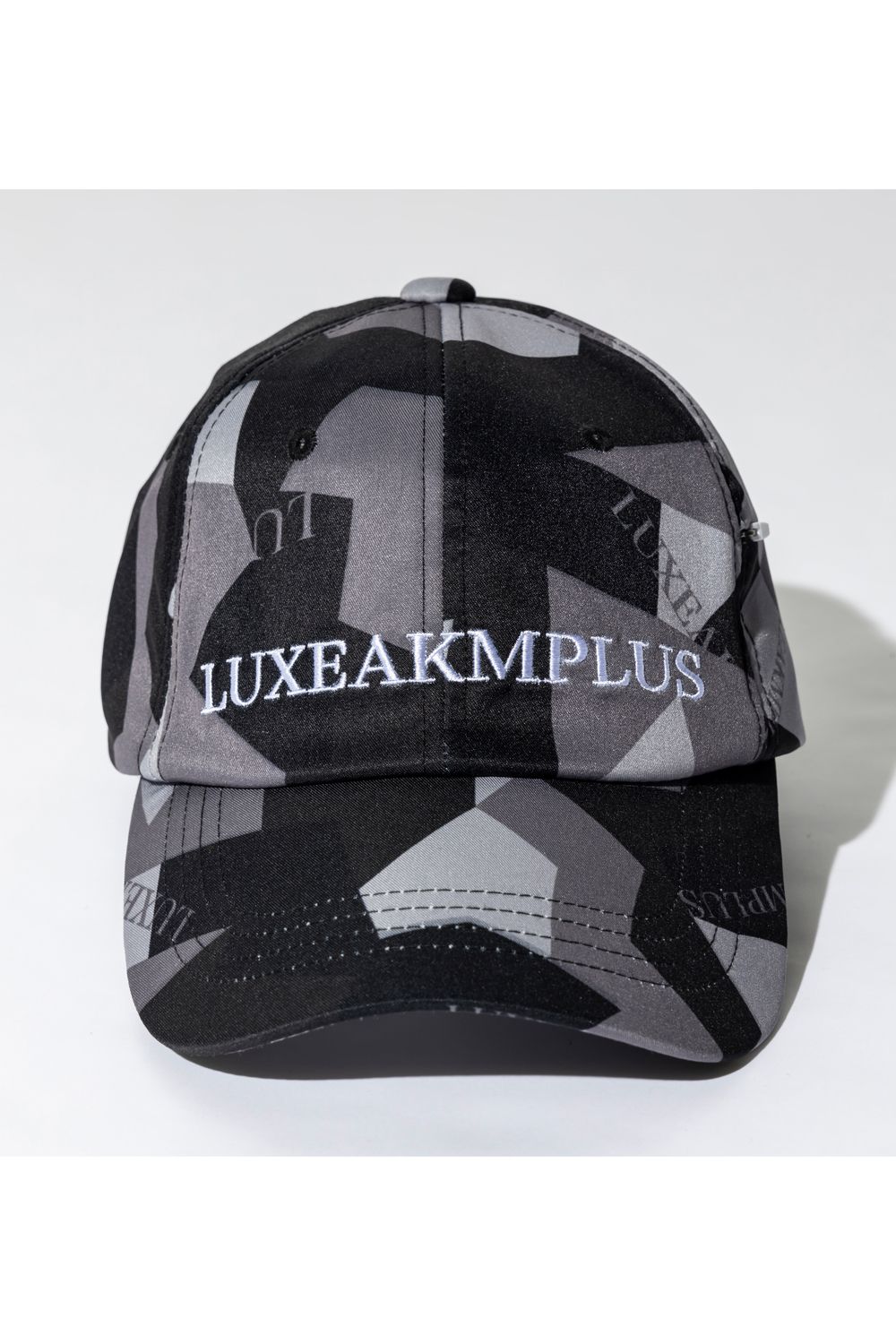 CAMO PATTERN CAP / オリジナルカモフラ ロゴ ベースボール 6パネルキャップ ブラックカモ
