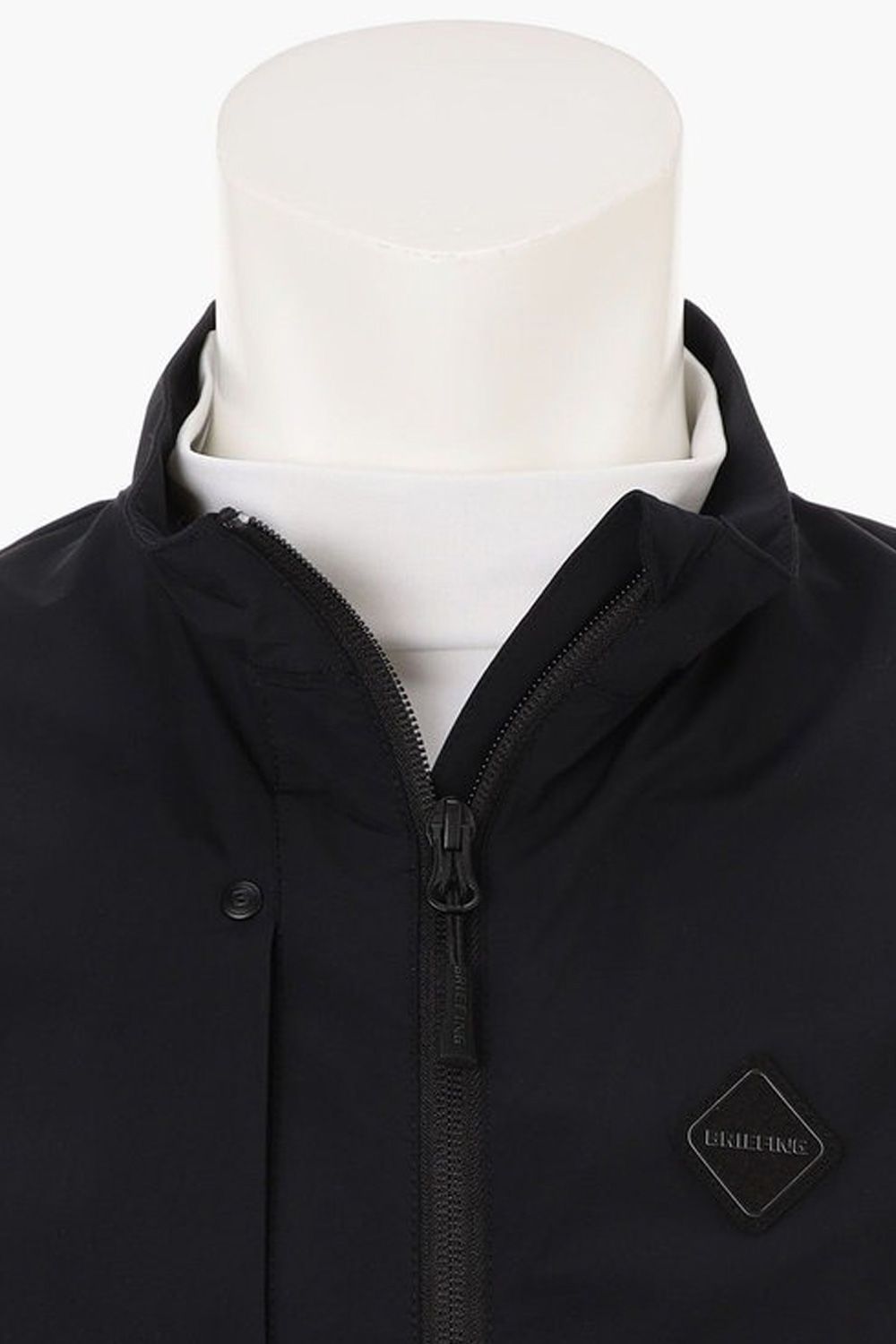 【26SS】 MEN'S POCKTABLE WIND VEST / 4WAYストレッチタフタ ポケッタブル ライトベスト (ブラック)