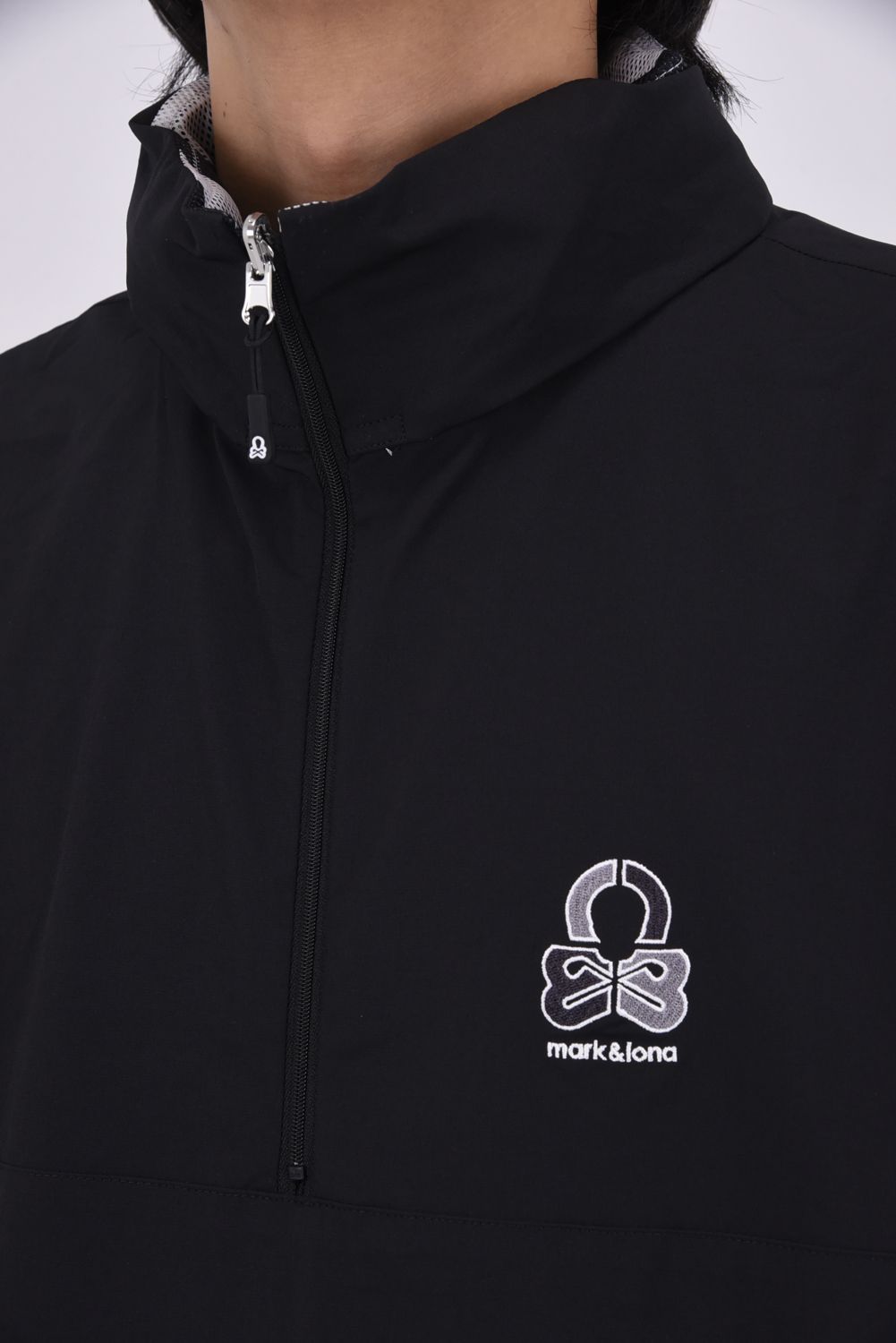 【2026SS 木村拓哉さん着用 VOL.4】 QUADRA AIR MESH 2-WAY PULLOVER / リバーシブル ショートスリーブプルオーバー (ブラック)