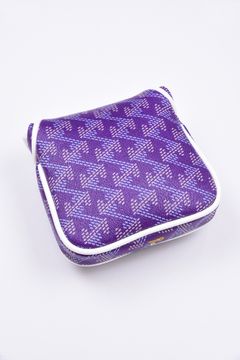 Putter Cover (Mallet) No.2 / ブランドオリジナル テキスタイル パターカバー マレットタイプ (ロイヤルパープル)*