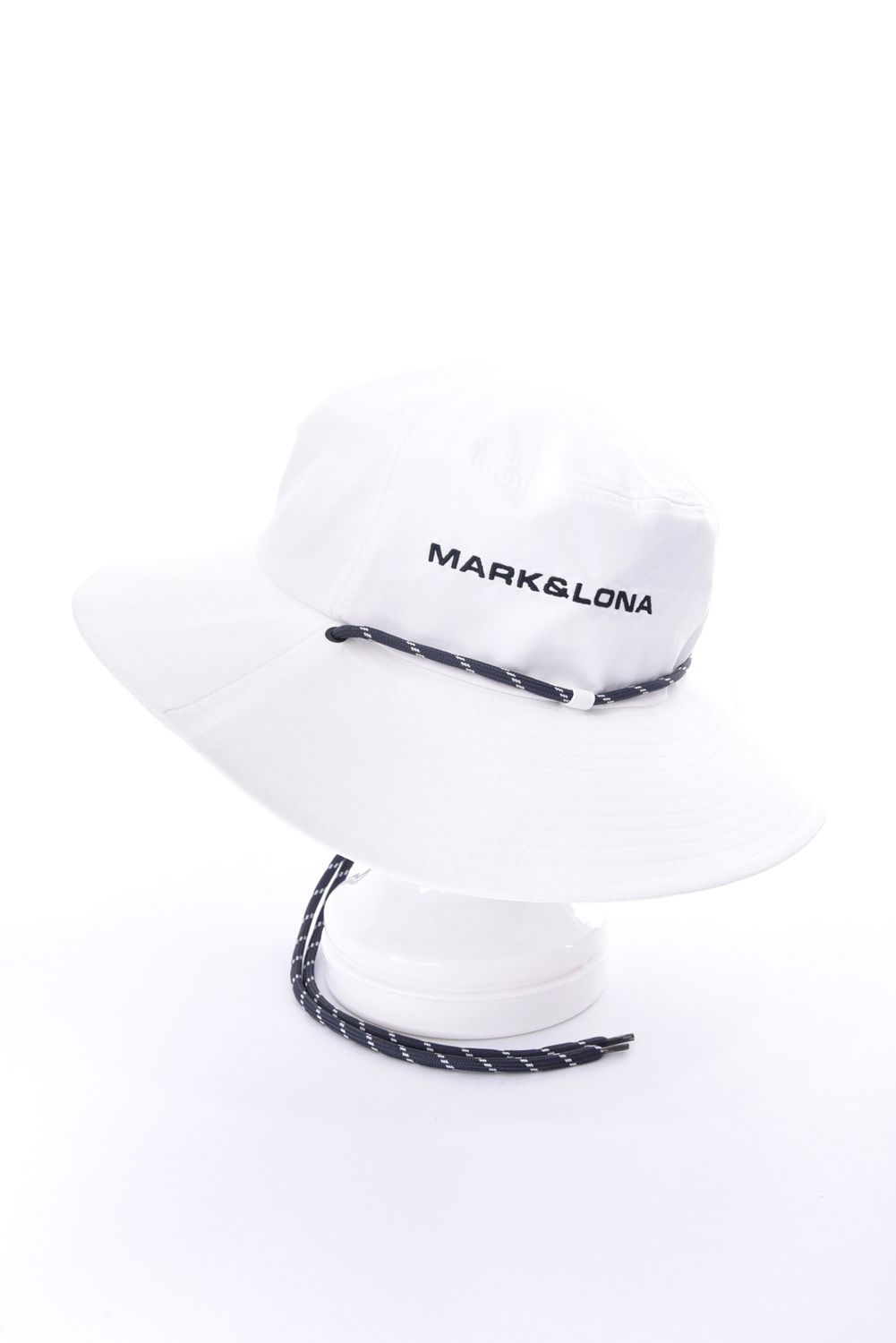 【26SS】【FER COLLECTION】 SWAG LOGO DRY TECH HAT / 3Dロゴ刺繍 2WAYバケットハット (ホワイト)